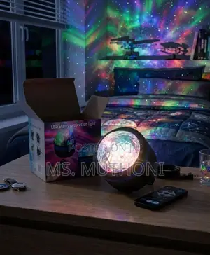 Aurora Starry Night Nebula Space Projector Lamp