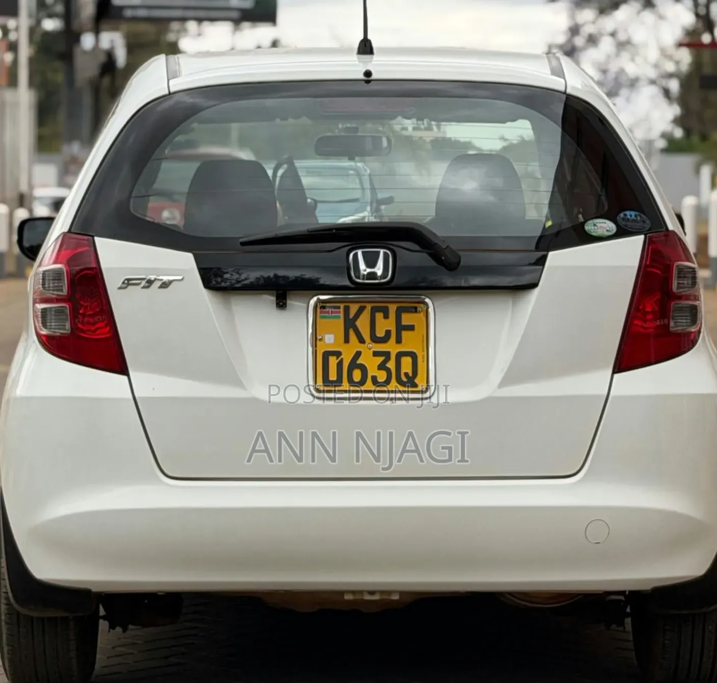 Honda Fit 2008 White