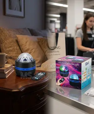 High-Definition Focusing 4K Cosmic Night Light