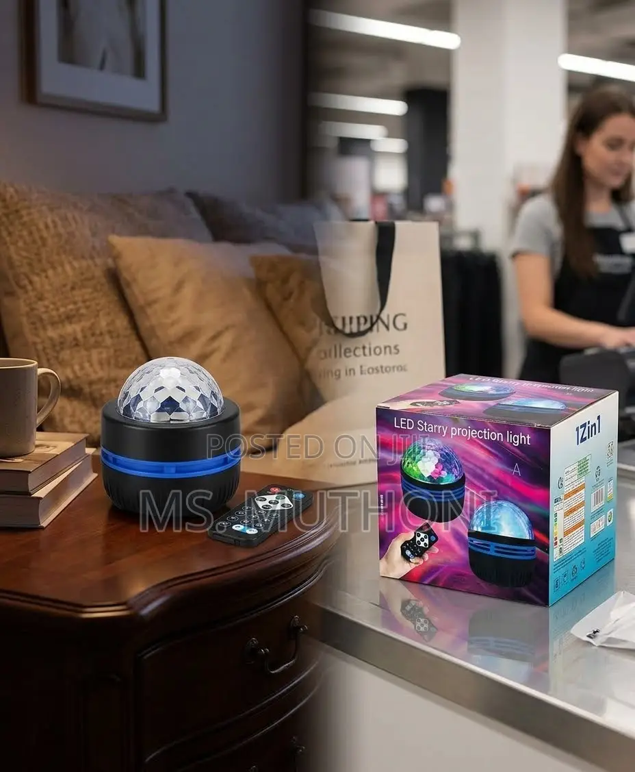 High-Definition Focusing 4K Cosmic Night Light