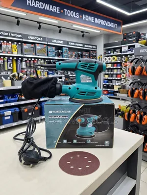 Power Action 350W Rotary/Random Orbit Sander (Model RS350