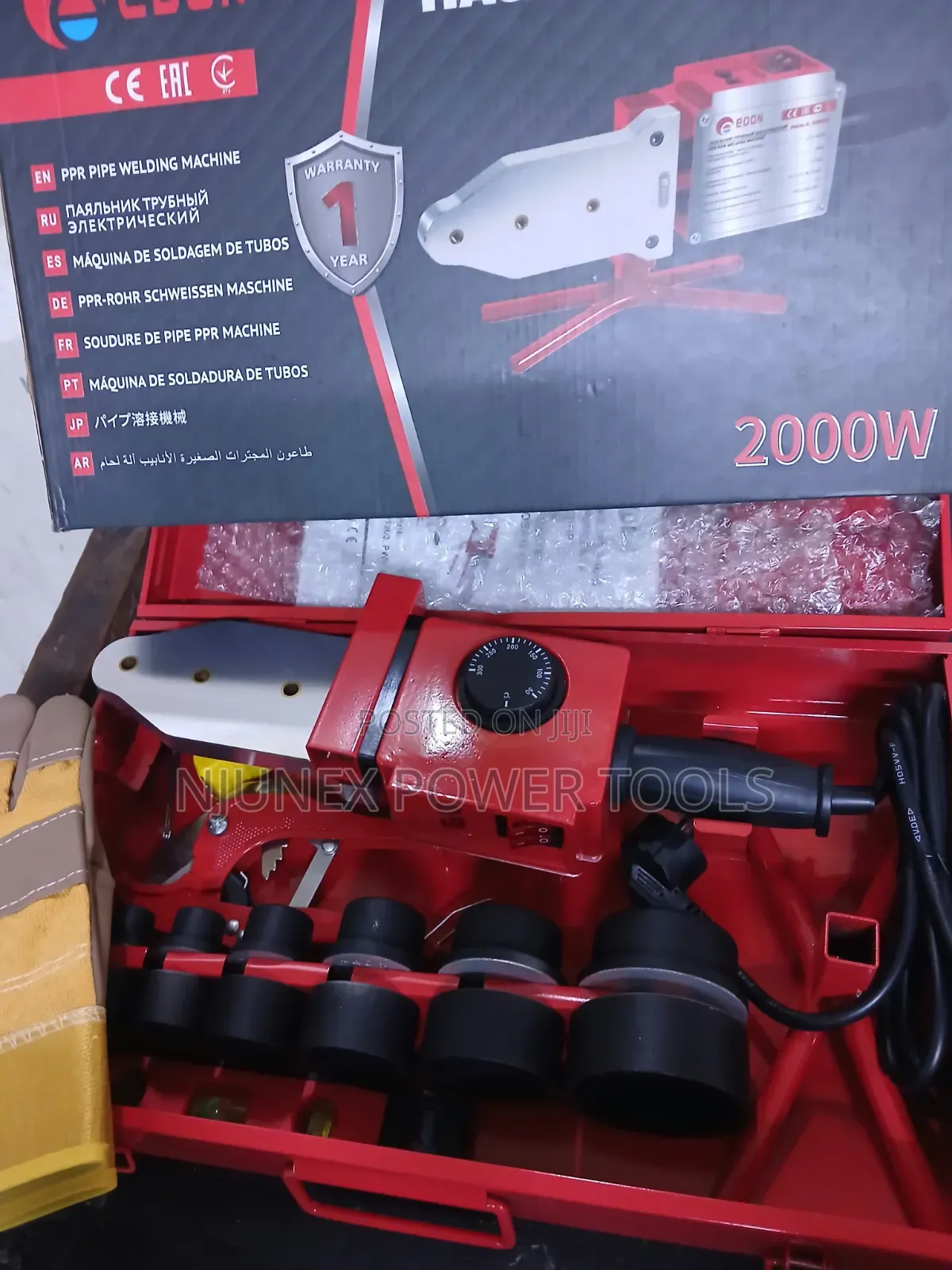 Edon Industrial Heavy Duty 2000W PPR Pipe Welding Machine