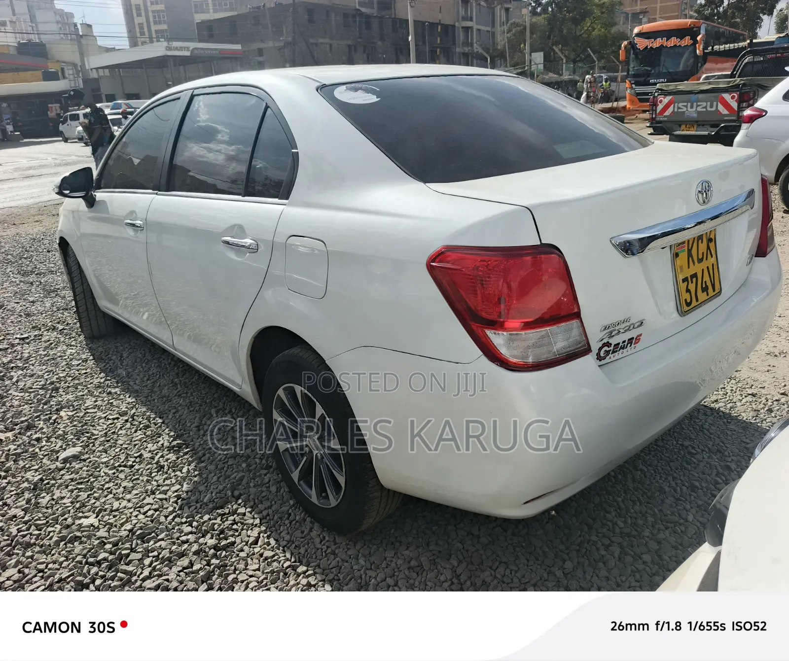 Toyota Axio 2013 White