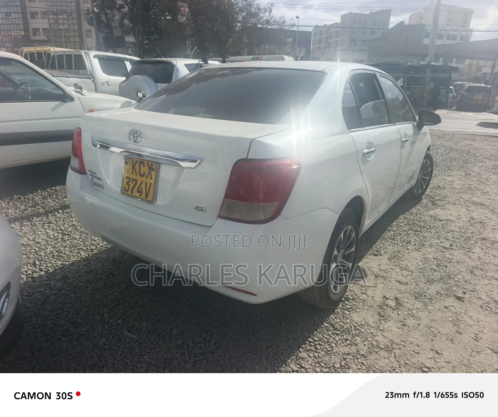 Toyota Axio 2013 White