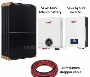Must 5.5kva - 5kwh Offgrid - (6)600w Solar Panels - Free Installation