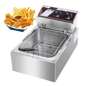 Trade Prices Heavy Duty 4l/6l/10l Electric Single Tank Deep Fryers
