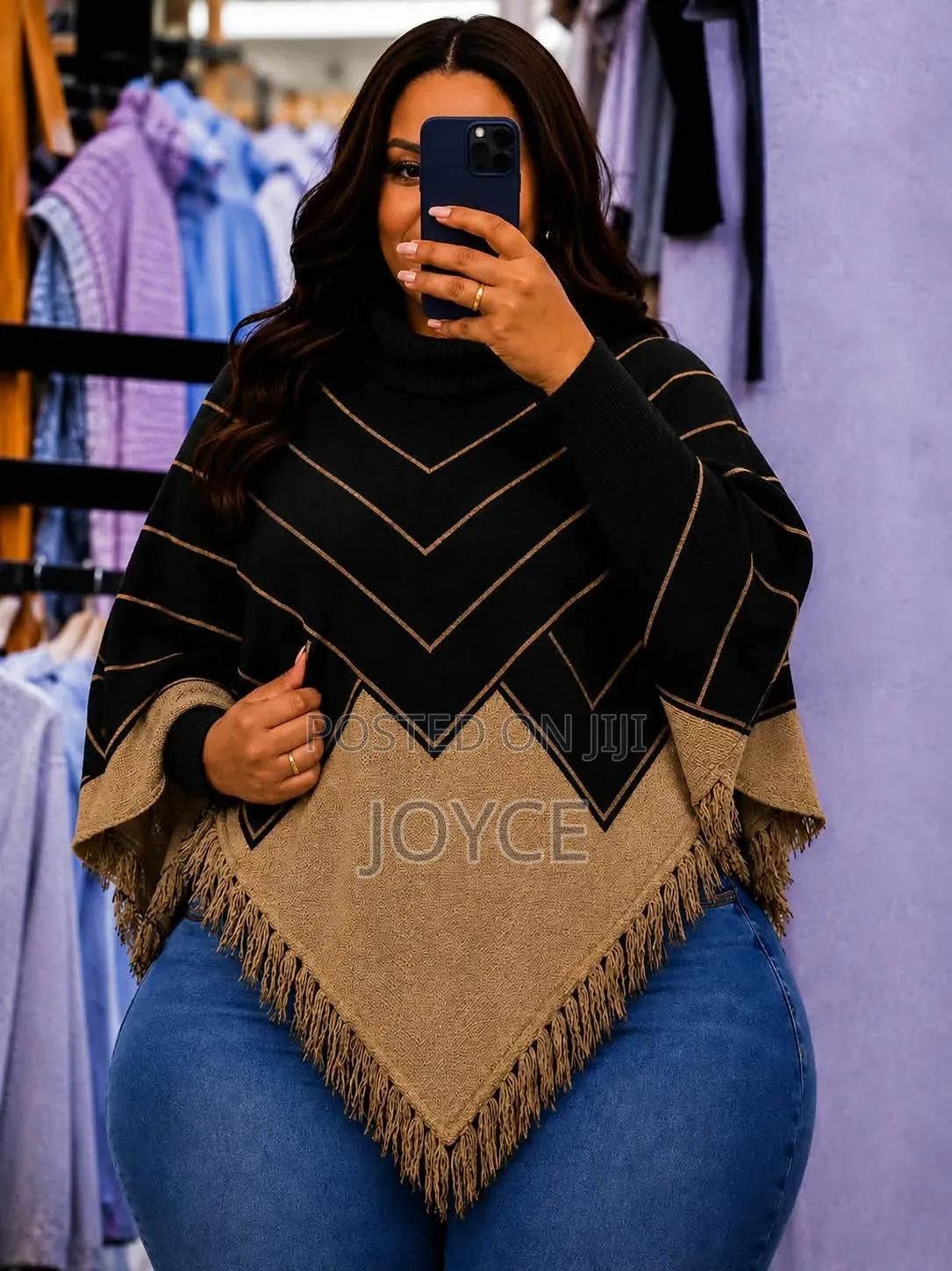 Free Size Warm Ponchos