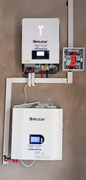 Amizar 3.2kva Inverter - 2.56kwh Lithium Battery All 24 Volts.