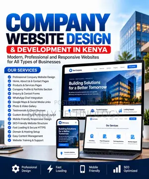Company Website Design & Development in Kenya