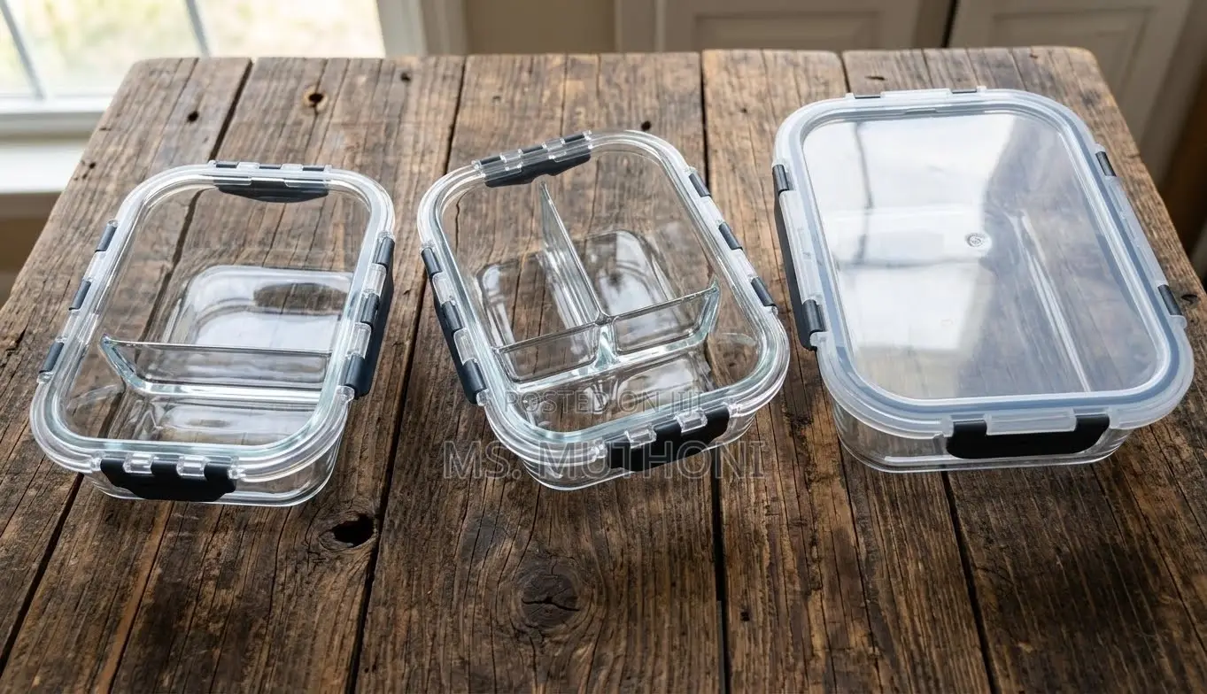 Premium Borosilicate Glass Lunchbox Collection (1040/ 1520 Ml)