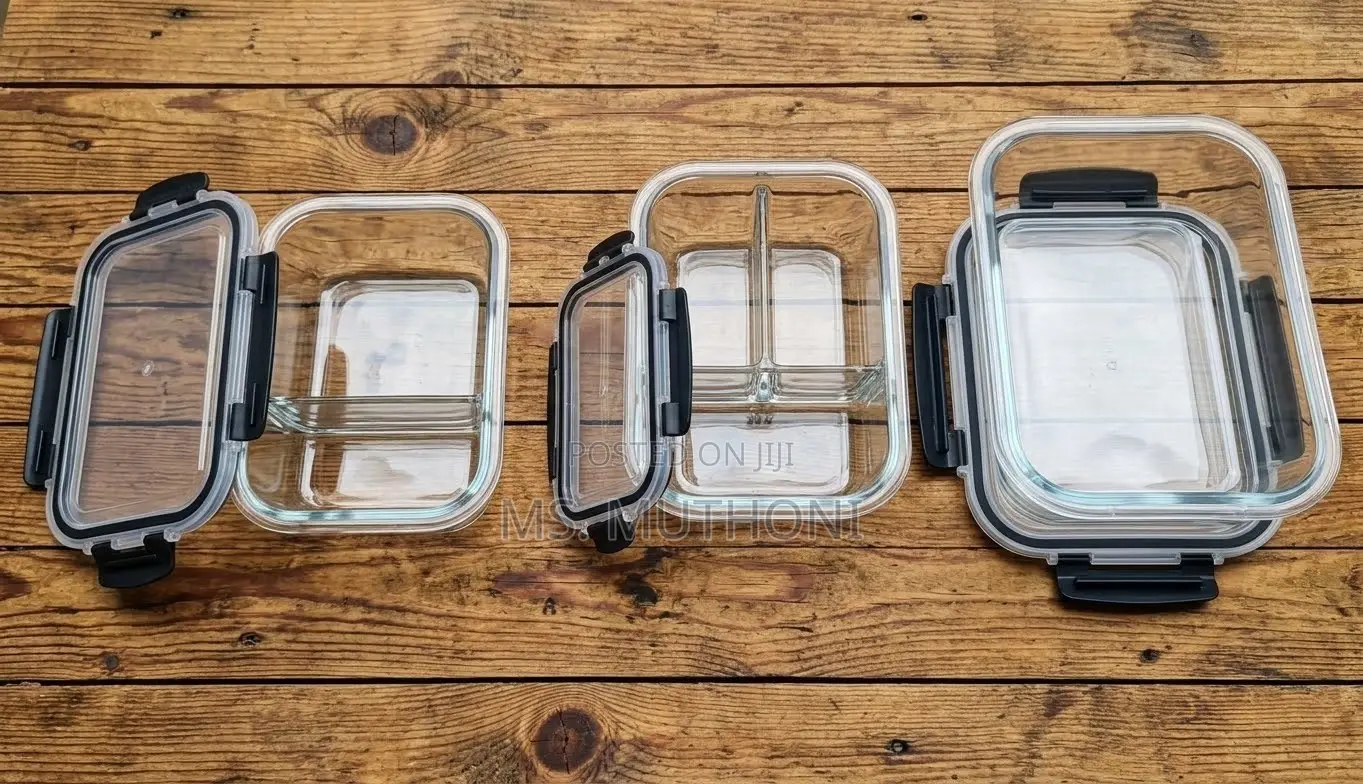 Airtight Glass Food Storage Containers (1040/1520)
