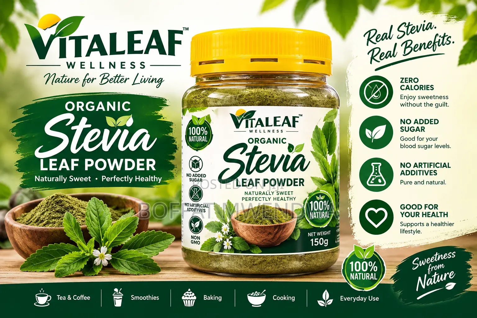 Stevia Natural Sweetener