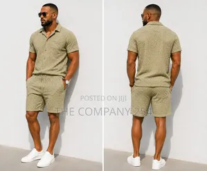 New Design Cuban Short Set
