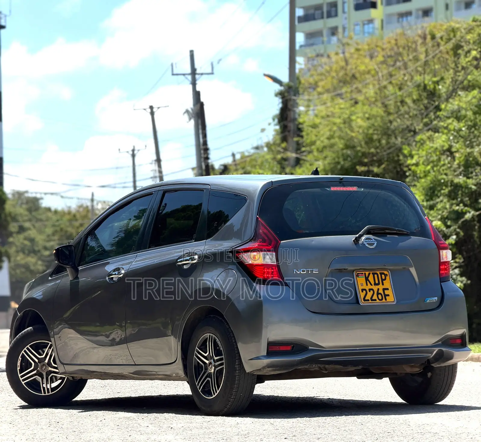 Nissan Note 2017 Gray