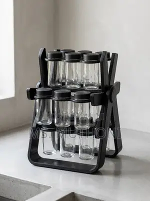 18-Jar Revolving Spice Organizer