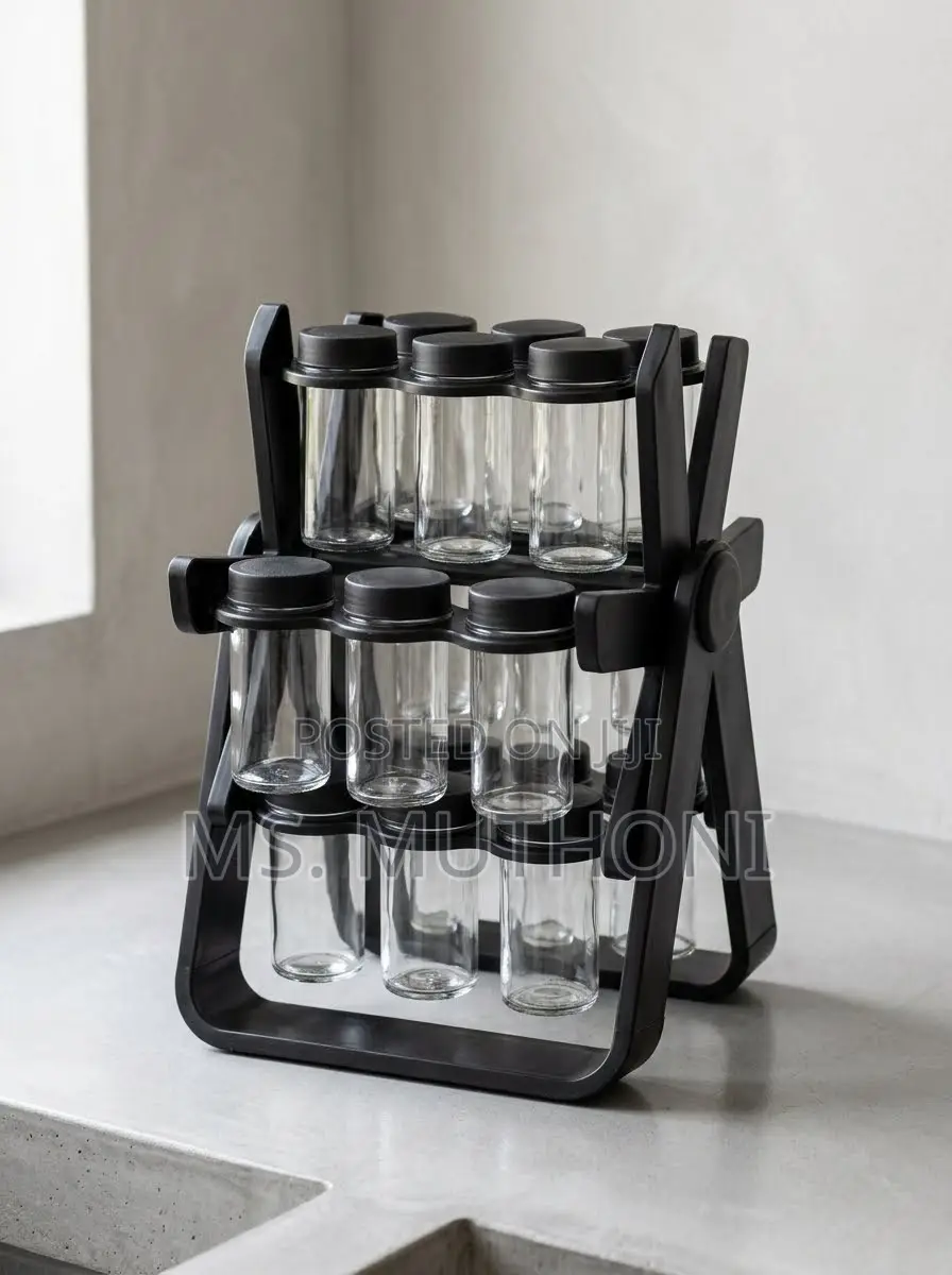 18-Jar Revolving Spice Organizer