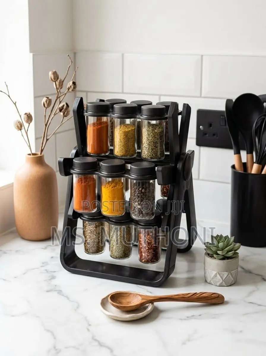 18-Jar Rotating Ferris Wheel Spice Rack
