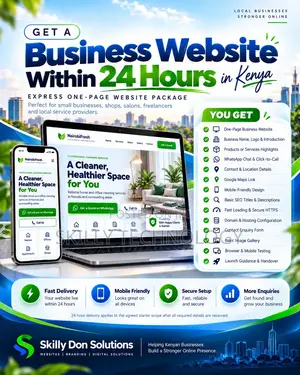 Get a Business Website Within 24 Hours in Kenya