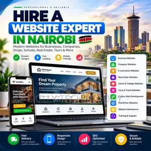 Hire a Professional Web Designer & Developer in Nairobi