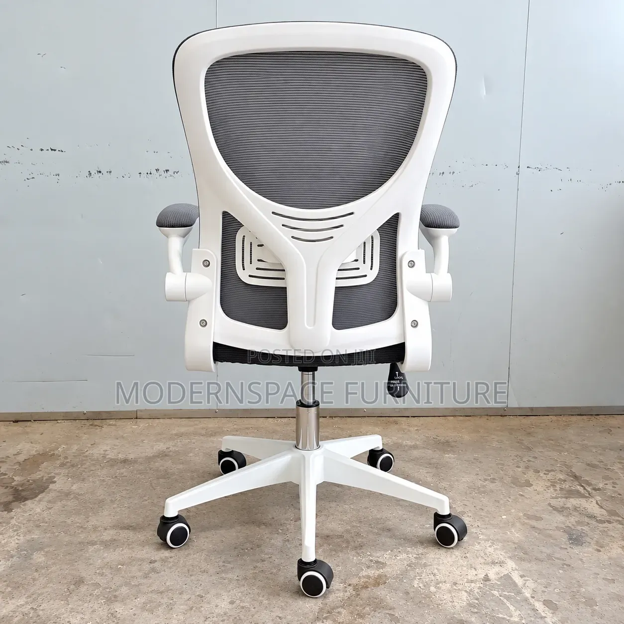 Grey Ergonomic Office Chair -Midback