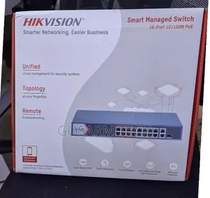 16 Port Poe Switch-Hikvision Poe Switch