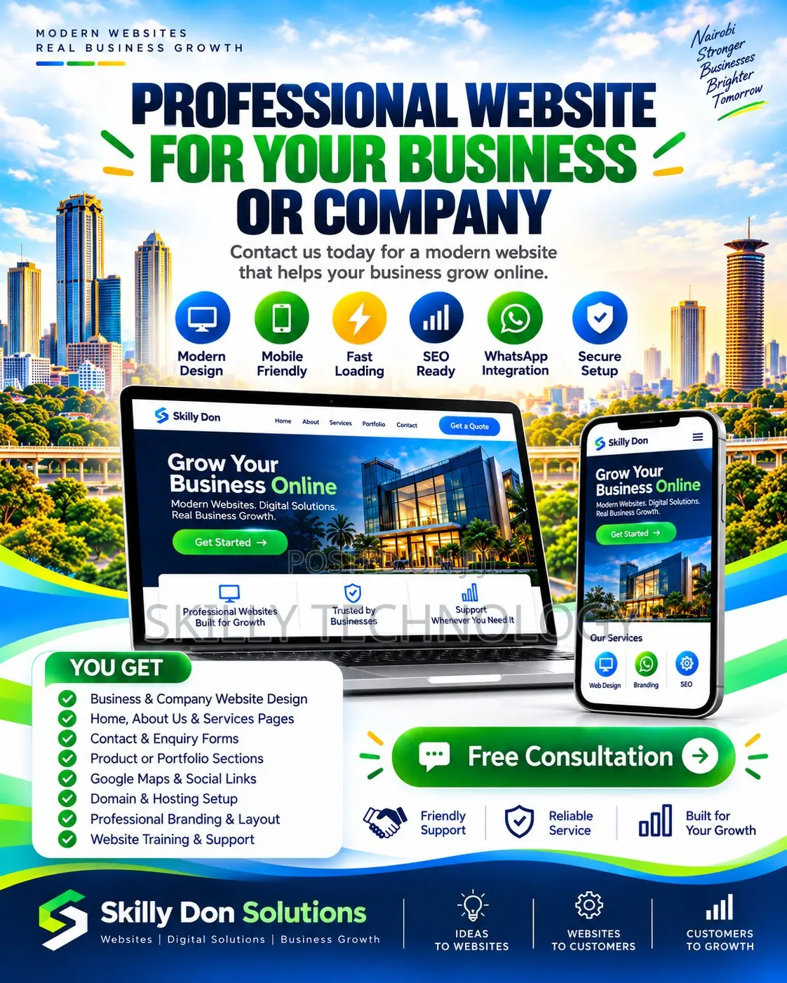 Professional Website for Your Business or Company