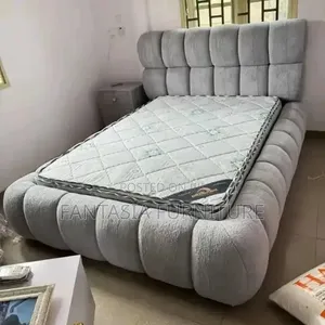 Bubble Beds Size 5 by 6 Grey Bed.
