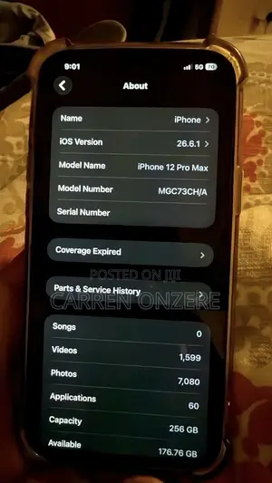 Apple iPhone 12 Pro Max 256 GB Blue