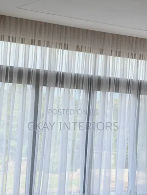 Plain White Transparent Window Curtain Sheers
