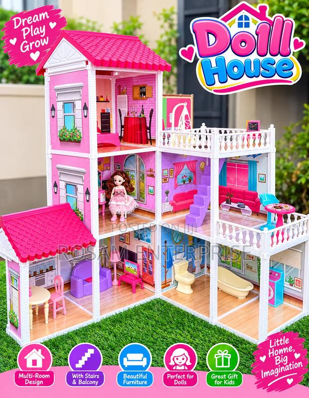 172pcs Doll House - main view