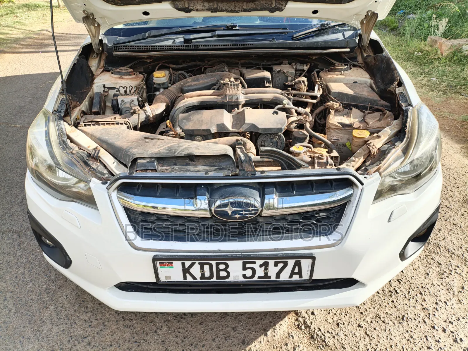 Subaru Impreza 2013 White
