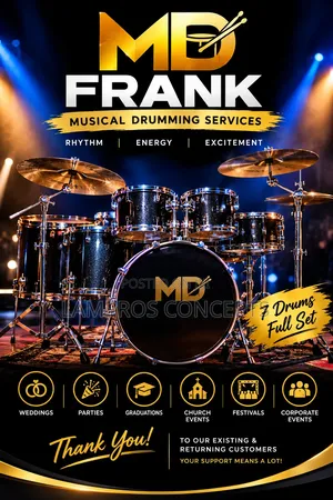 Professional Drummer/Band