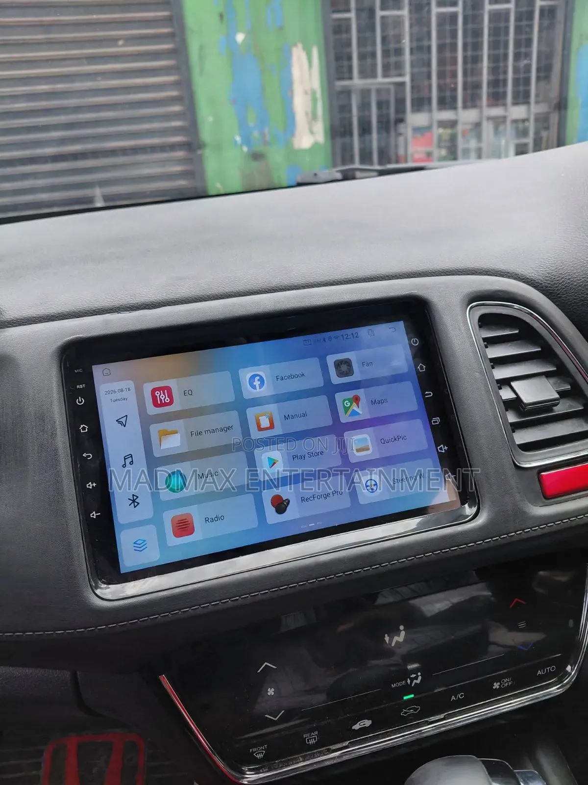 Honda Vezel 2014 Infotainment System Uograde Smart Android Receiver