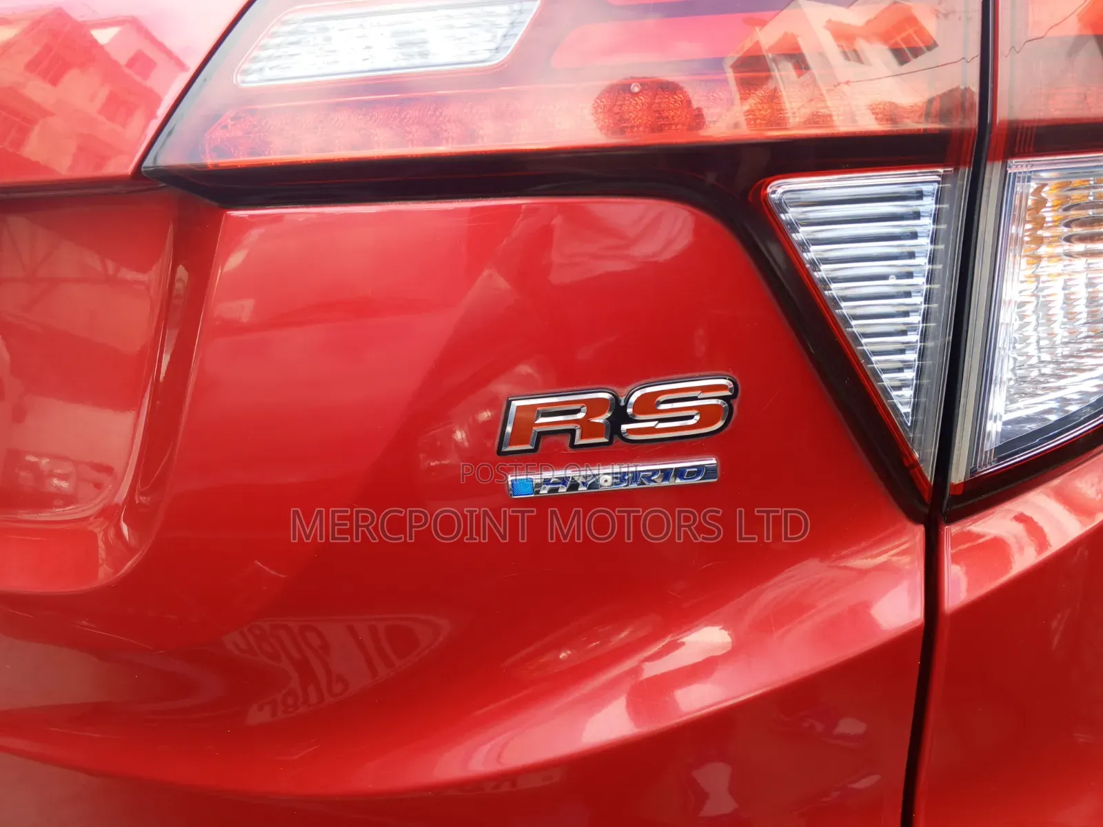 Honda Vezel 2016 Red