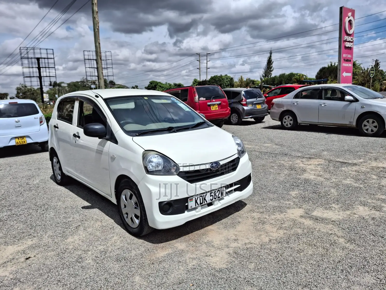 Subaru Pleo 2015 White