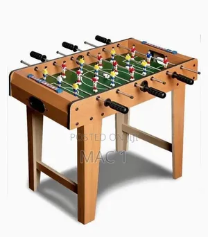 Wooden Foosball Soccer Table Game With Legs