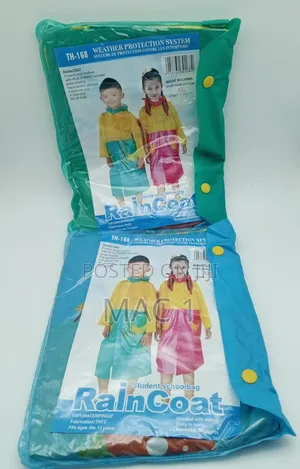 Cute & Durable Kids' Waterproof Raincoat (All Sizes)