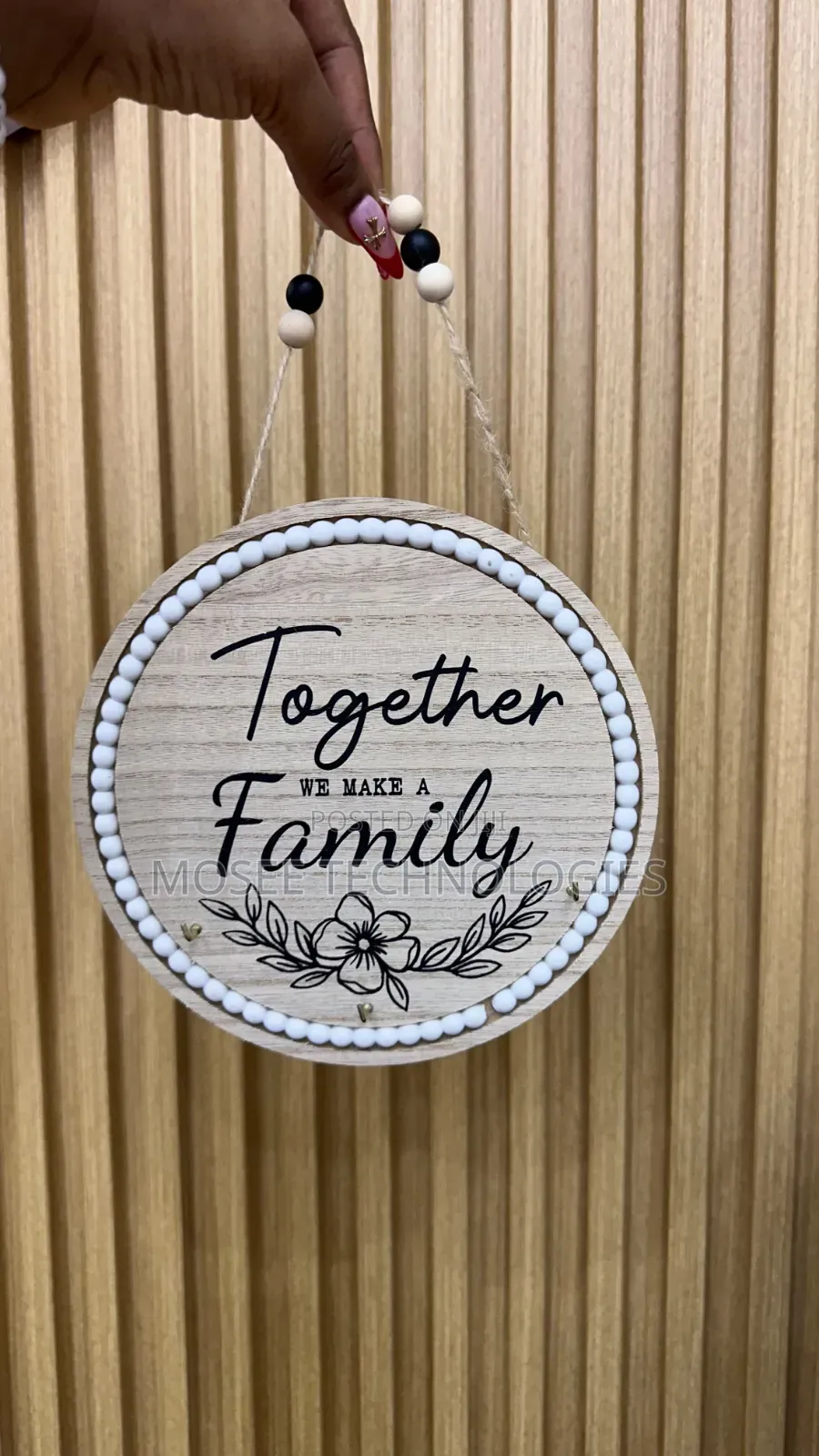 Wooden Stylish Hanging Decor