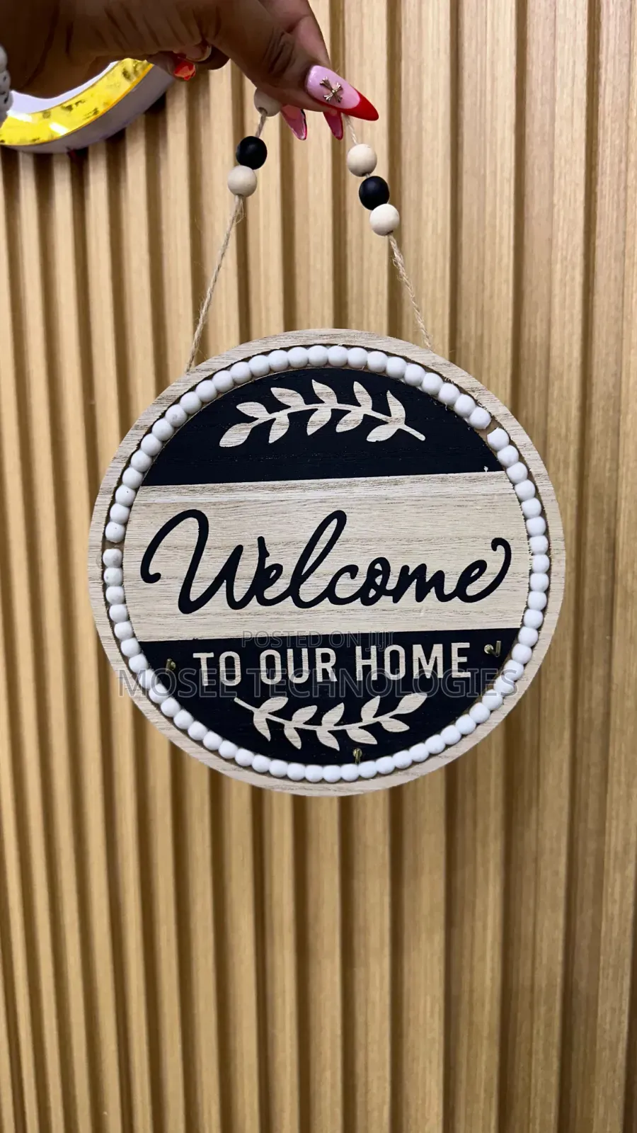 Wooden Stylish Hanging Decor