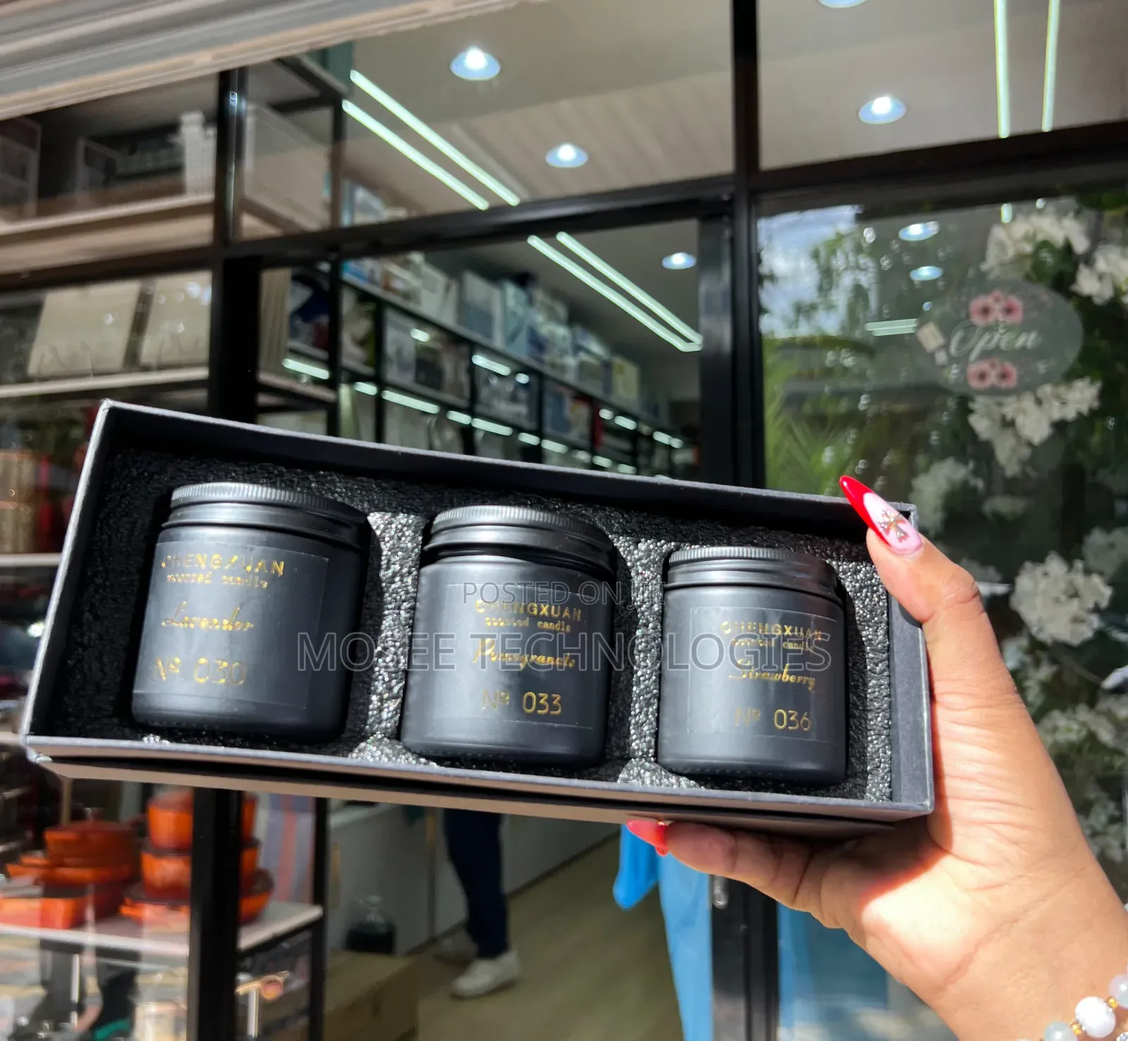 3pcs Scented Candles