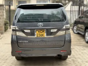 Toyota Vellfire 2010 Gray