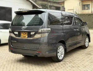Toyota Vellfire 2010 Gray