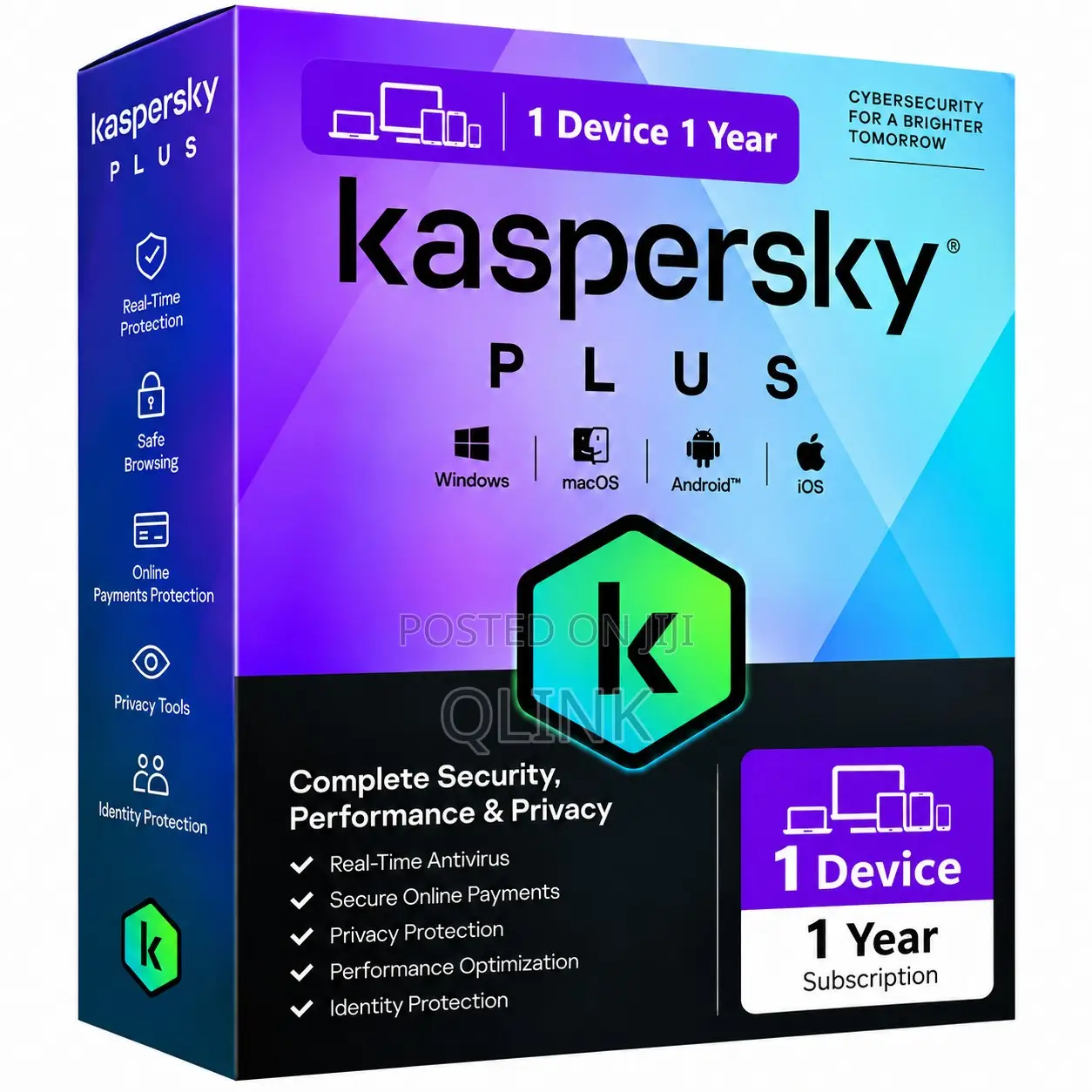 Kaspersky Plus 1 Device - 1 Year