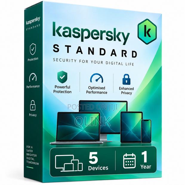 Kaspersky Standard 5 Devices - 1 Year - main view