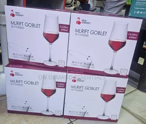 420ml High Quality Redcherry Wine Glass
