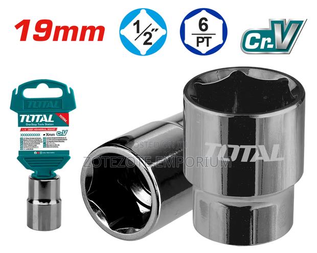 Total 1/2" Hexagonal Socket 19mm - main view
