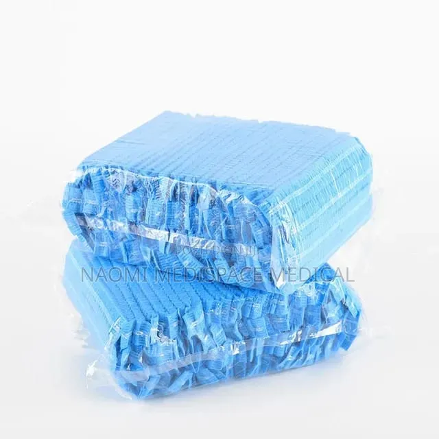 Blue Breathable and Disposable Hairnets