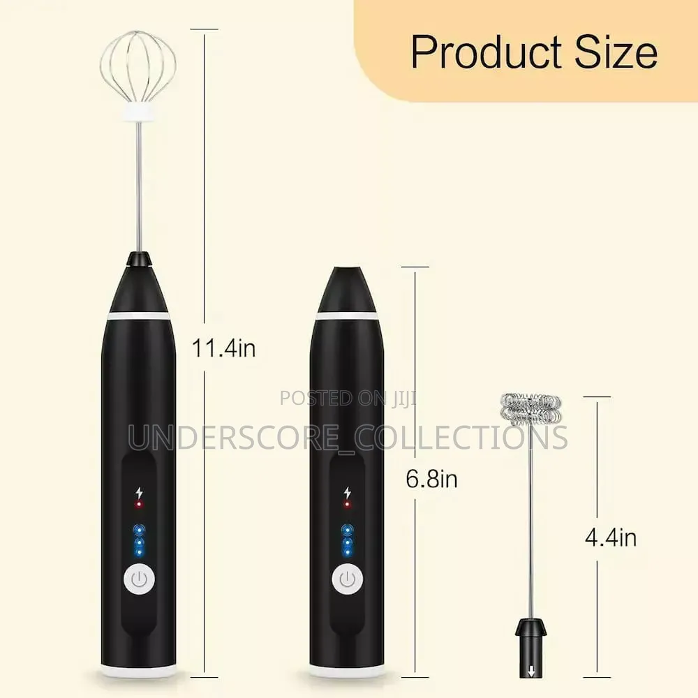 2in1 Whisk Rechargable Coffee Frother