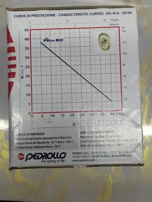 Pedrollo Pump 0.5 HP PKM60