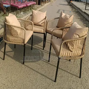 Wooven Outdoor, Restaurant or Balcony Chairs, Baige Colour 